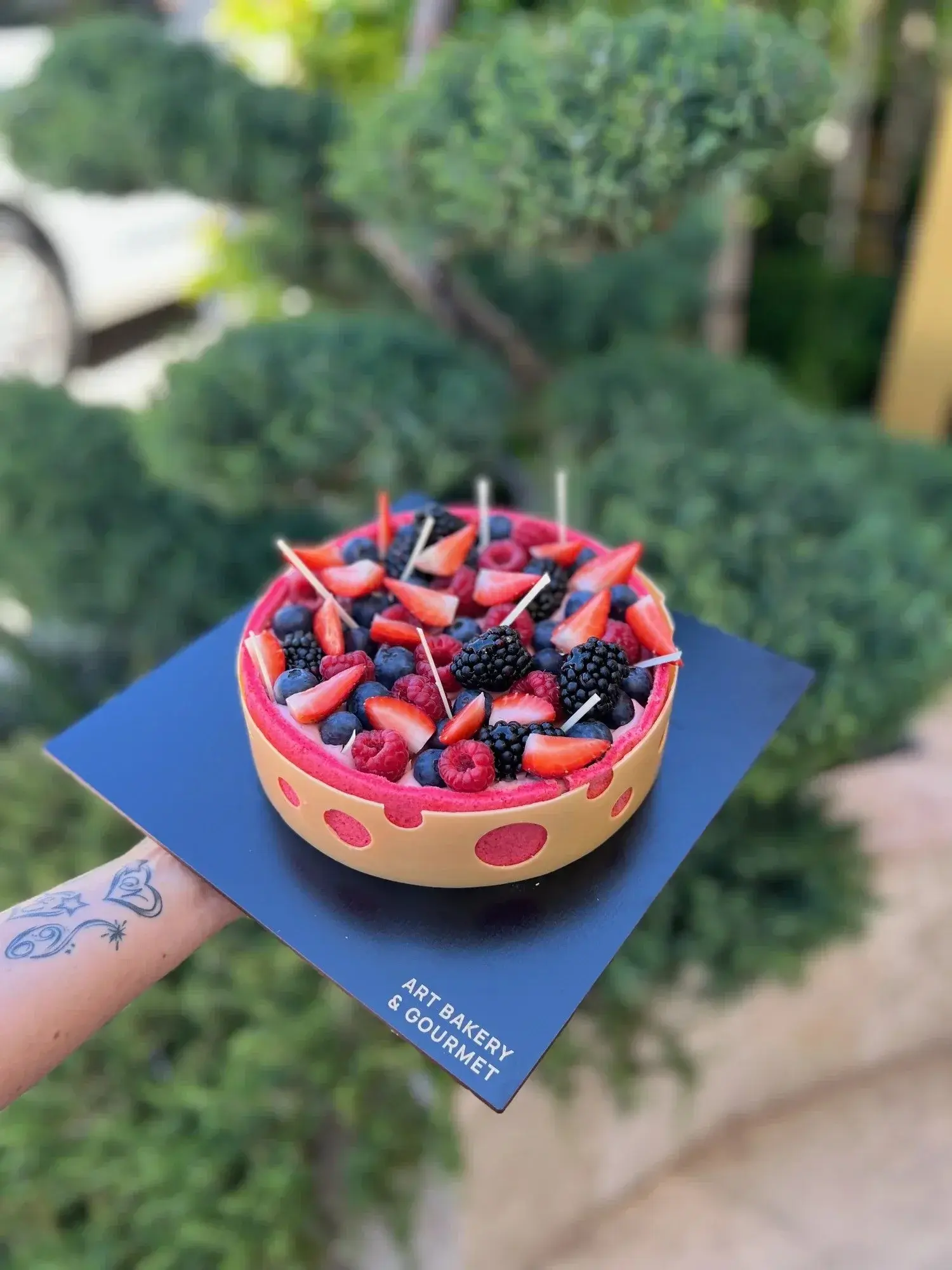 Tarta Blackcurrant Forest