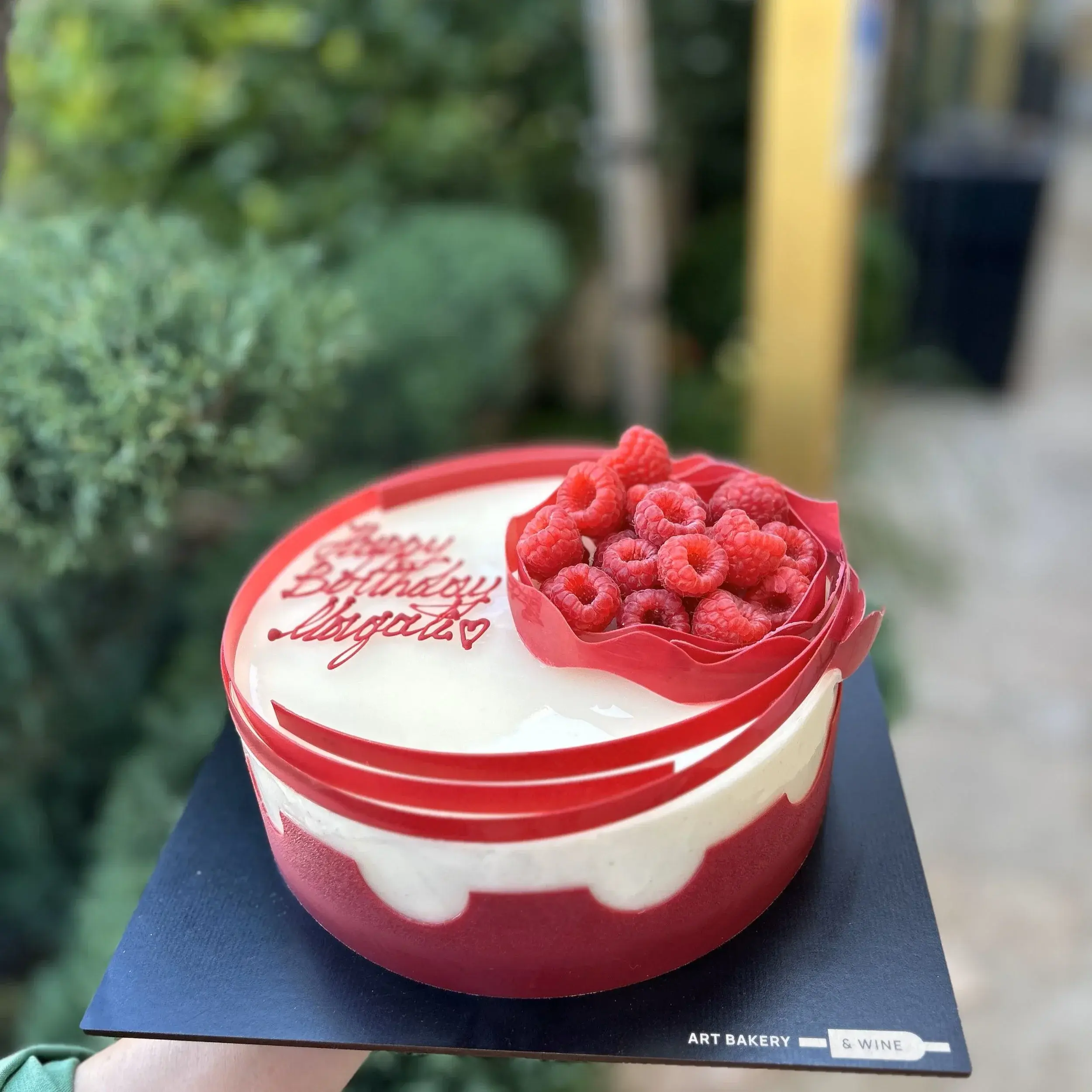Tarta de Frambuesa y Lima